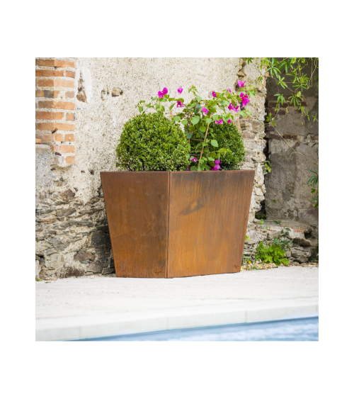 Jardinière Steel H'6 Longue Peinte