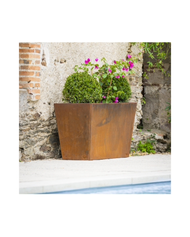 Jardinière Steel H'6 Longue Peinte