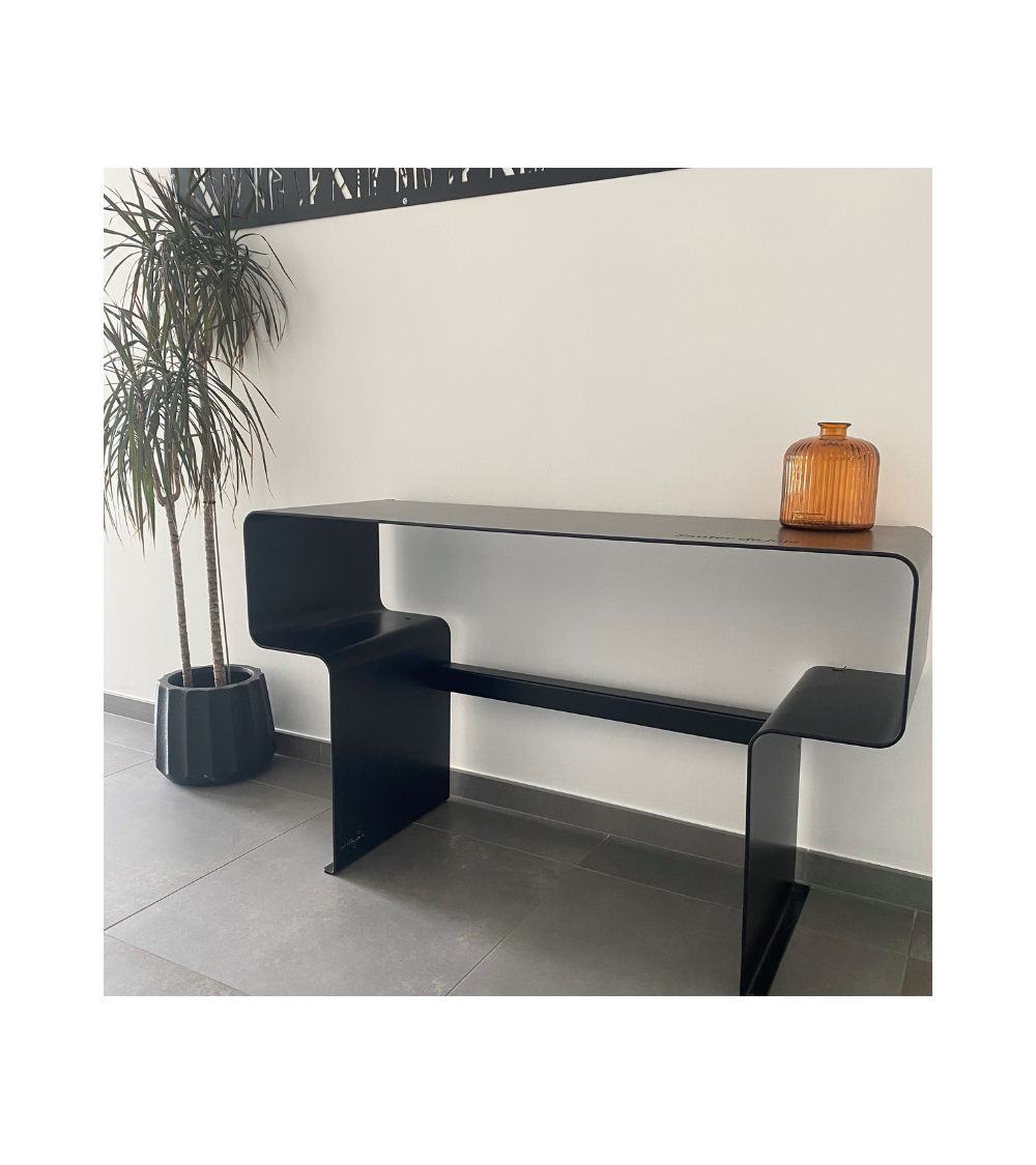 Console design & moderne en métal - P-Steel - IDfer